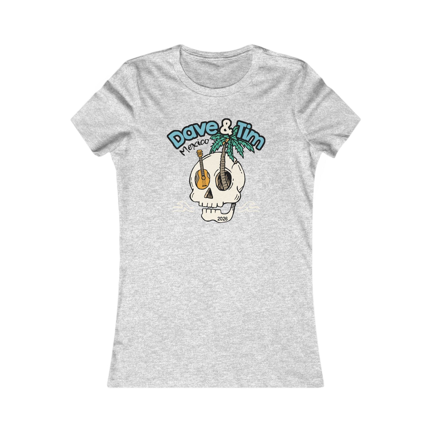 Dave & Tim 2026 Woman's Cut Tee *With Set List