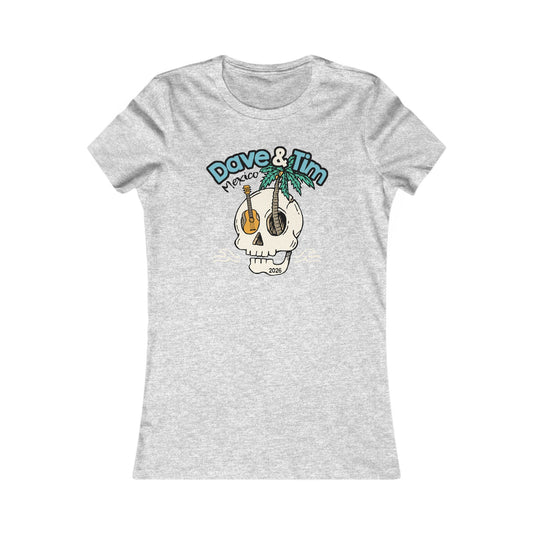 Dave & Tim 2026 Woman's Cut Tee *With Set List