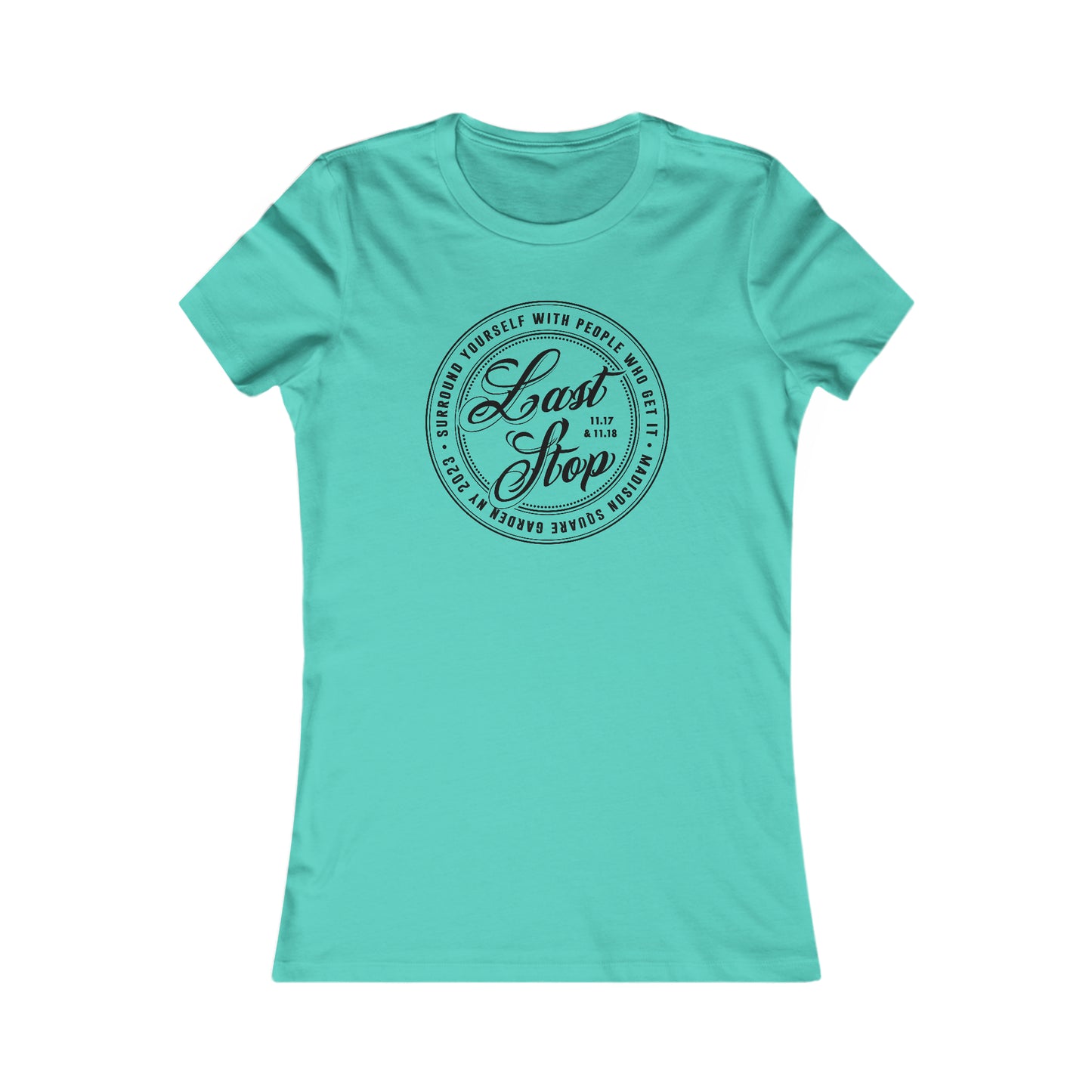 Last Stop Logo 2023 Women's Cut *With Setlist