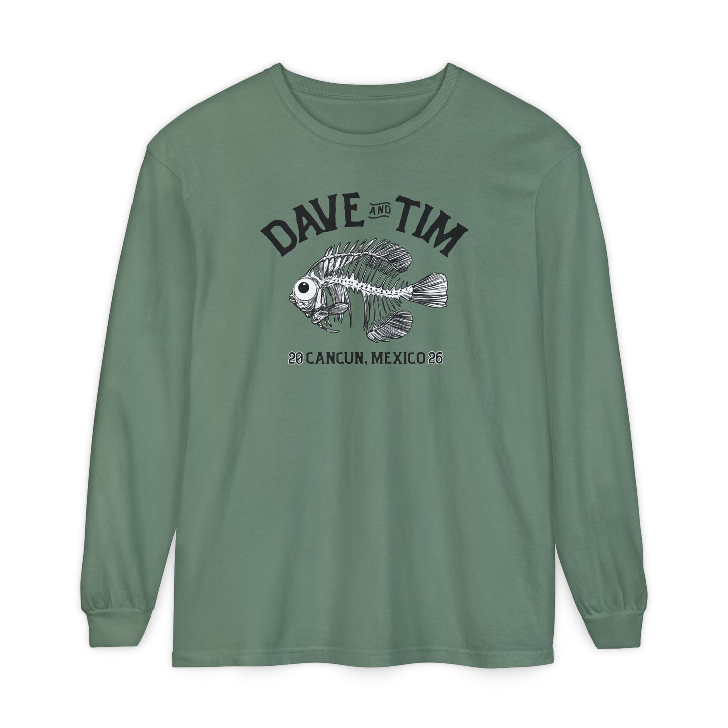 Big Eyed Fish Mexico 2026 Long Sleeve Tee *With Set List
