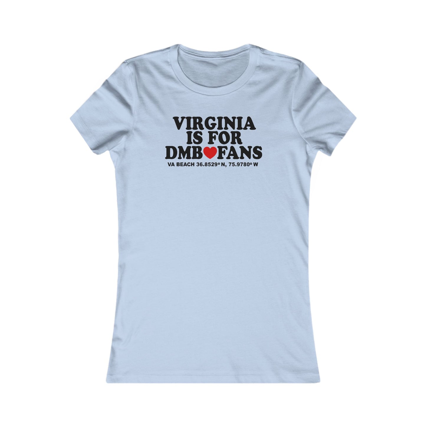 Virginia Beach 2026 Woman's Cut Tee *With Set List