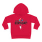 Spaceman Birthday Toddler Hoodie