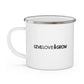 Tree Rings Enamel Camping Mug * Plant One Tree