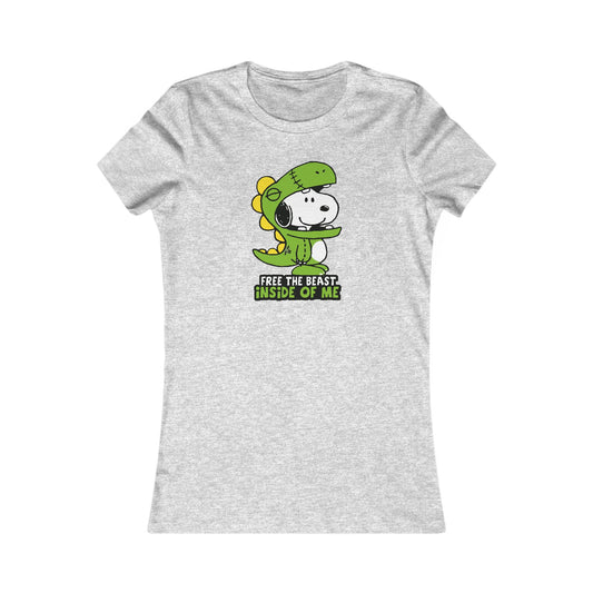 Free The Beast Woman's Cut Tee