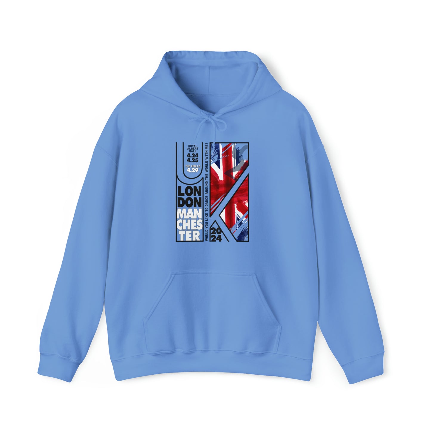 England Europe 2024 Hoodie w/set list