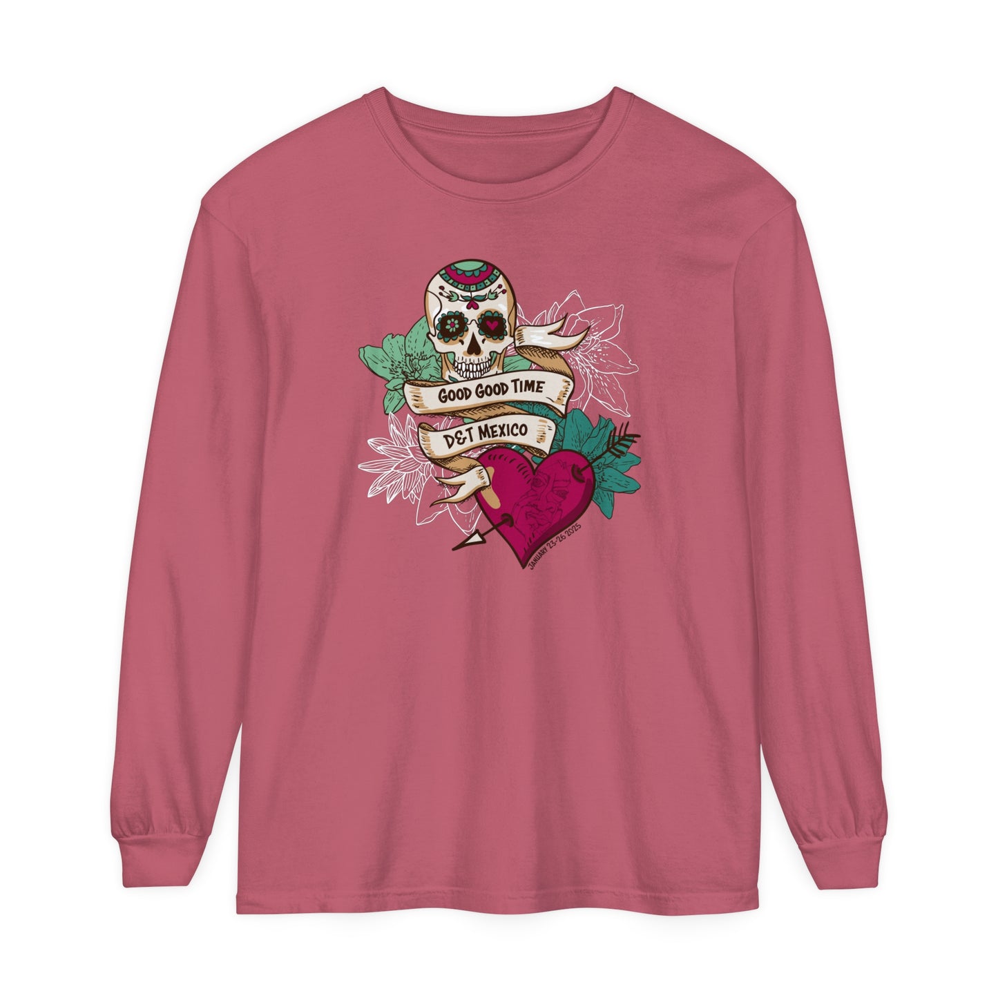 Good Good Time Mexico 2025 Long Sleeve Tee *With Setlist