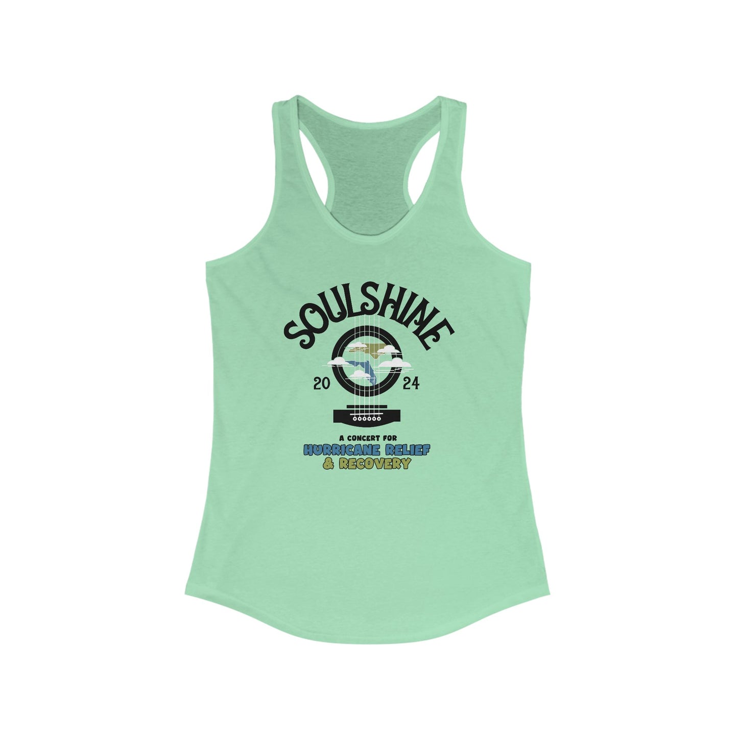 Soulshine 2024 With Line Up On Back Tank Top