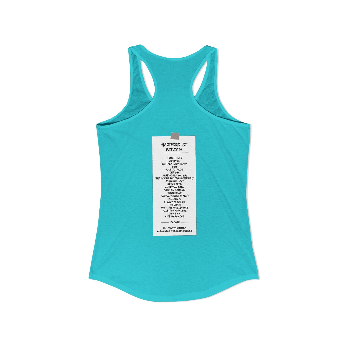 Hartford 2026 Woman's Tank *With Set List