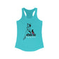 Black Cat Pin Up Woman's Tank