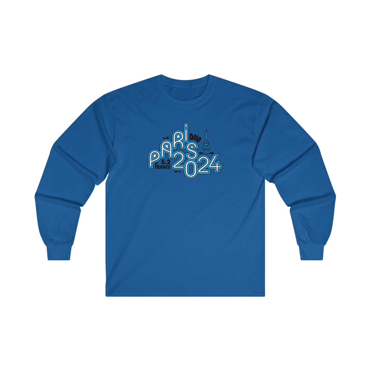 Paris France Europe 2024 Long Sleeve Tee *With Setlist
