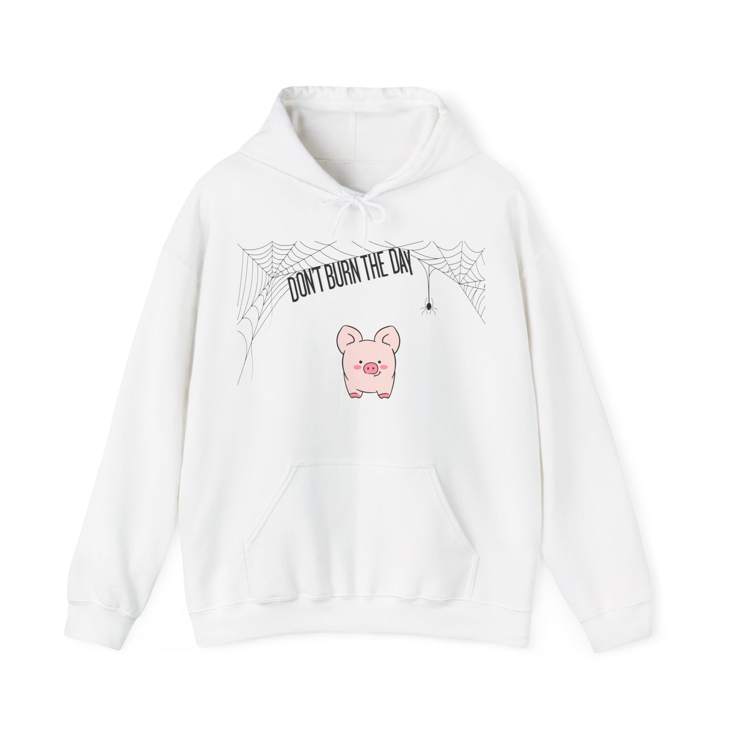 Dont Burn The Day Spider Web Hoodies