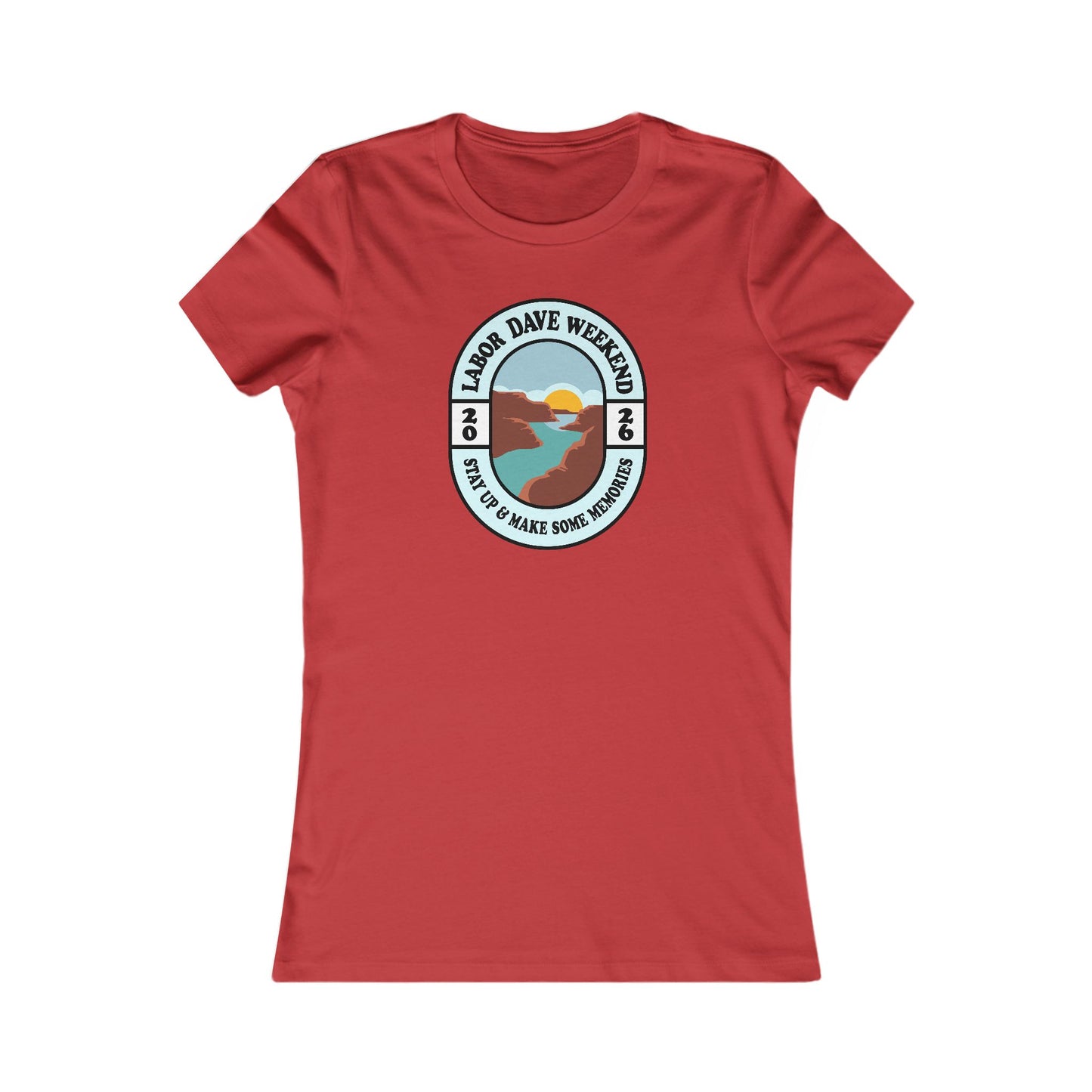 Stay Up Gorge 2026 Woman's Cut Tee