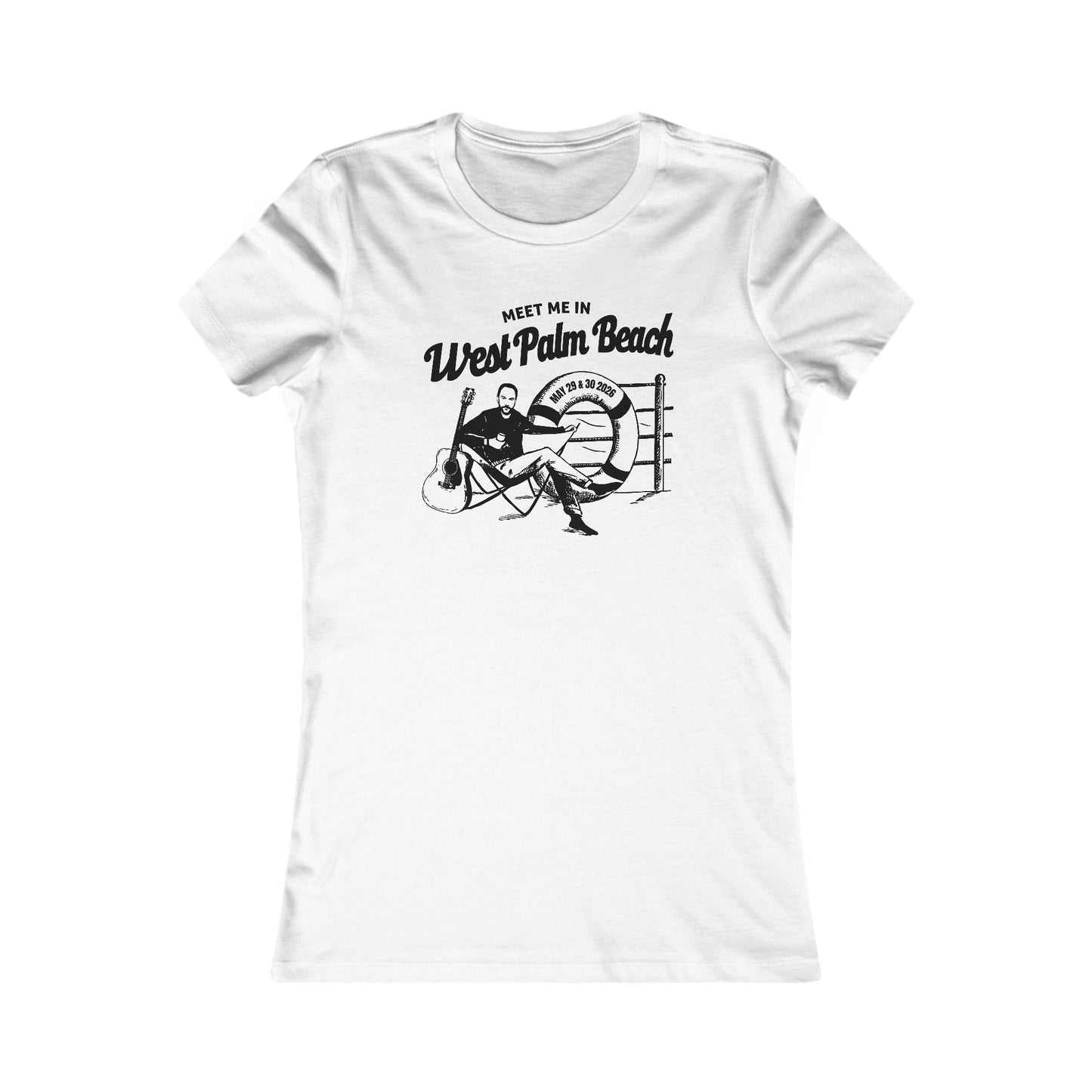 West Palm 2026 Woman's Cut Tee *With Set List