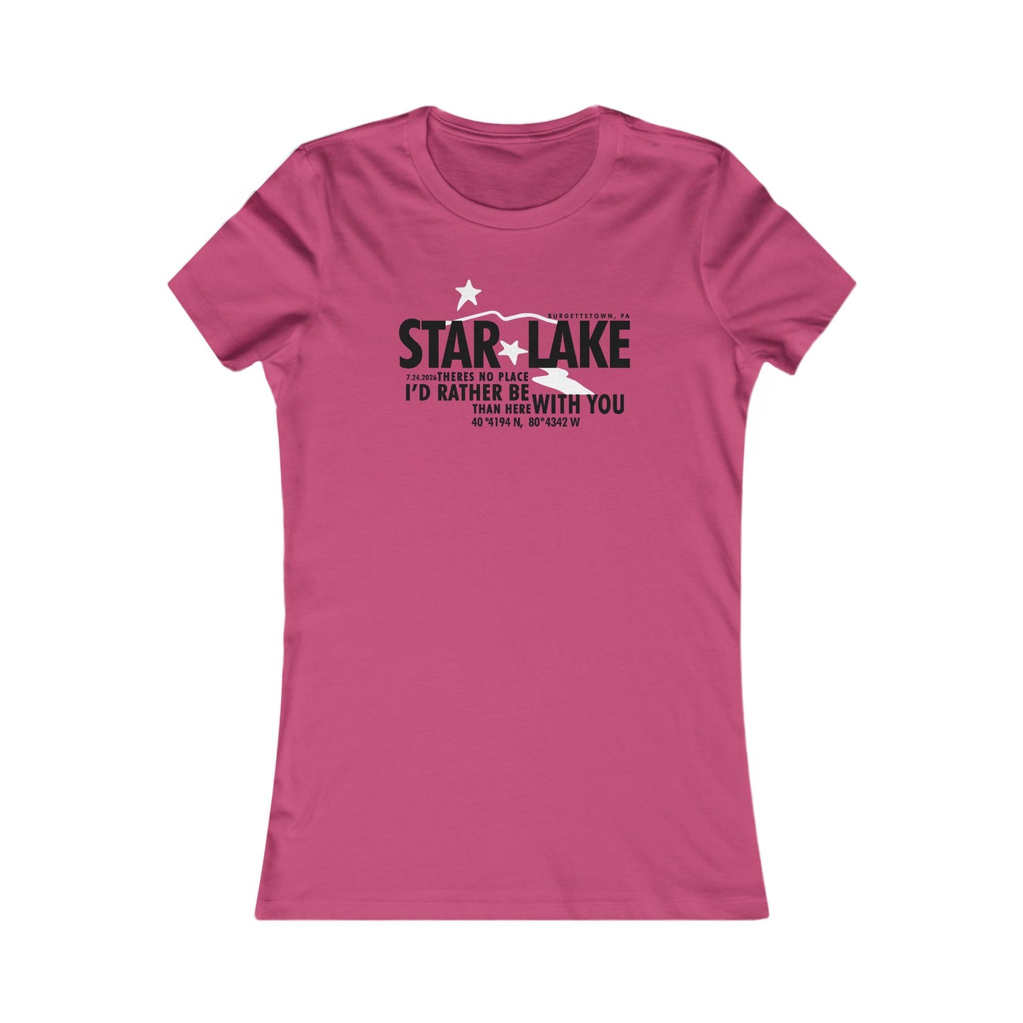 Star Lake 2026 Woman's Cut Tee