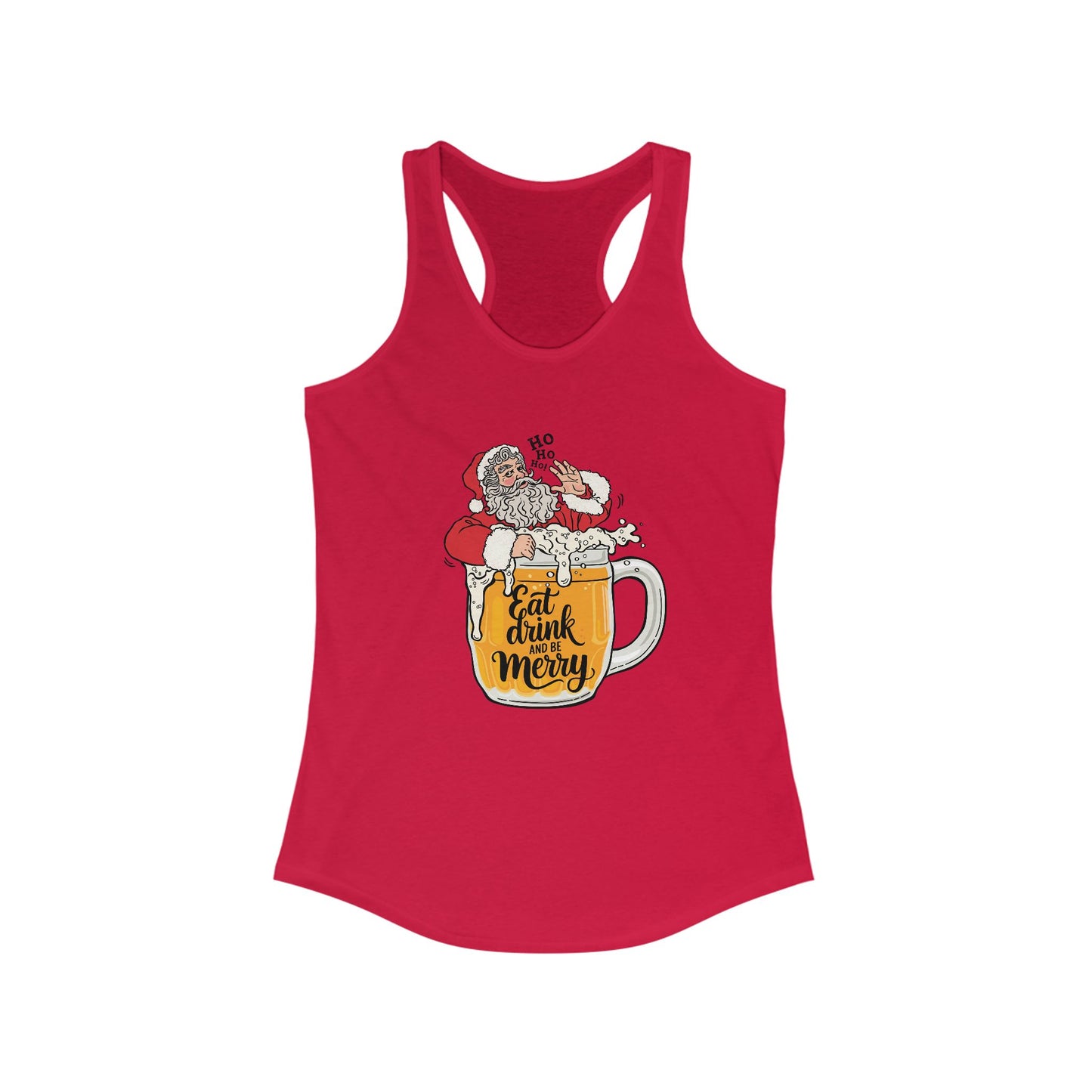 Eat Drink Santa Woman's Tank