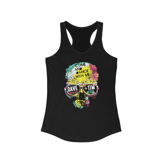 Floral Skull Mexico 2026 Woman's Tank *With Set List