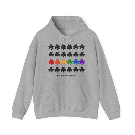 So Damn Lucky With Pride Hoodie