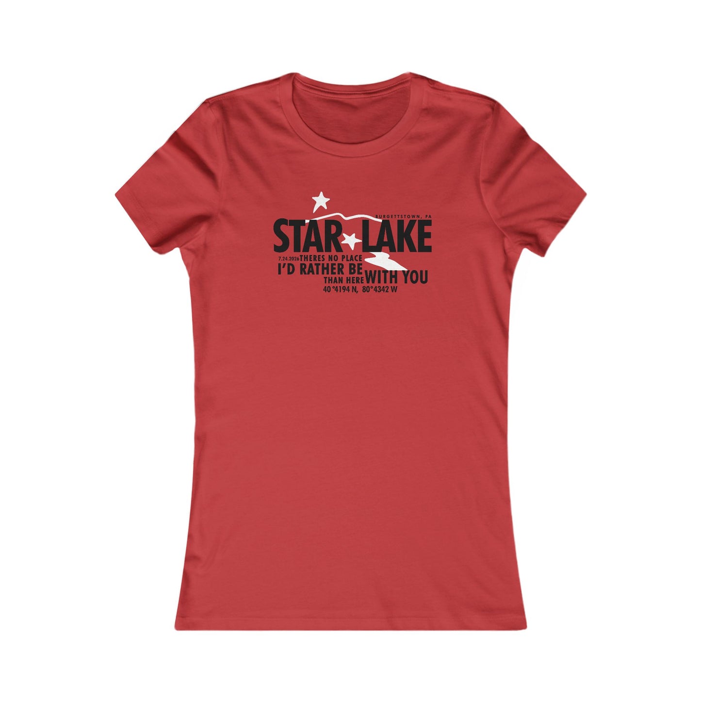 Star Lake 2026 Woman's Cut Tee