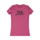 Just Be A Good Person-World Change *With Back Women's Cut Tee