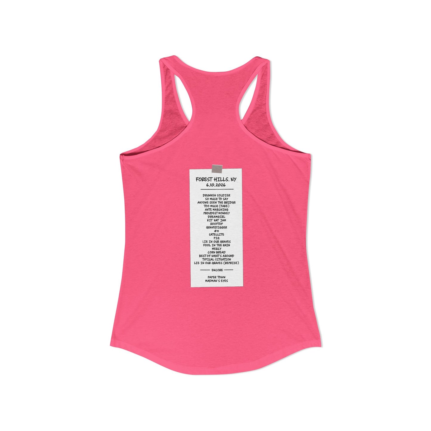 Forest Hills 2026 Woman's Tank *With Set List