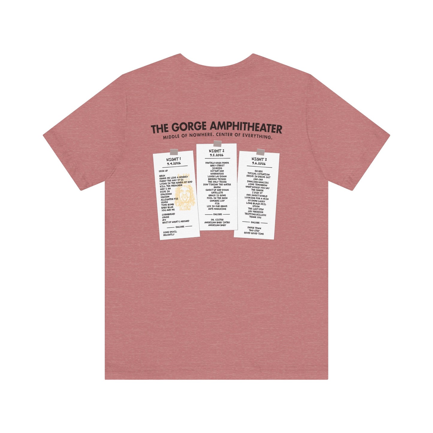 New Gorge Album 2026 *With Set List