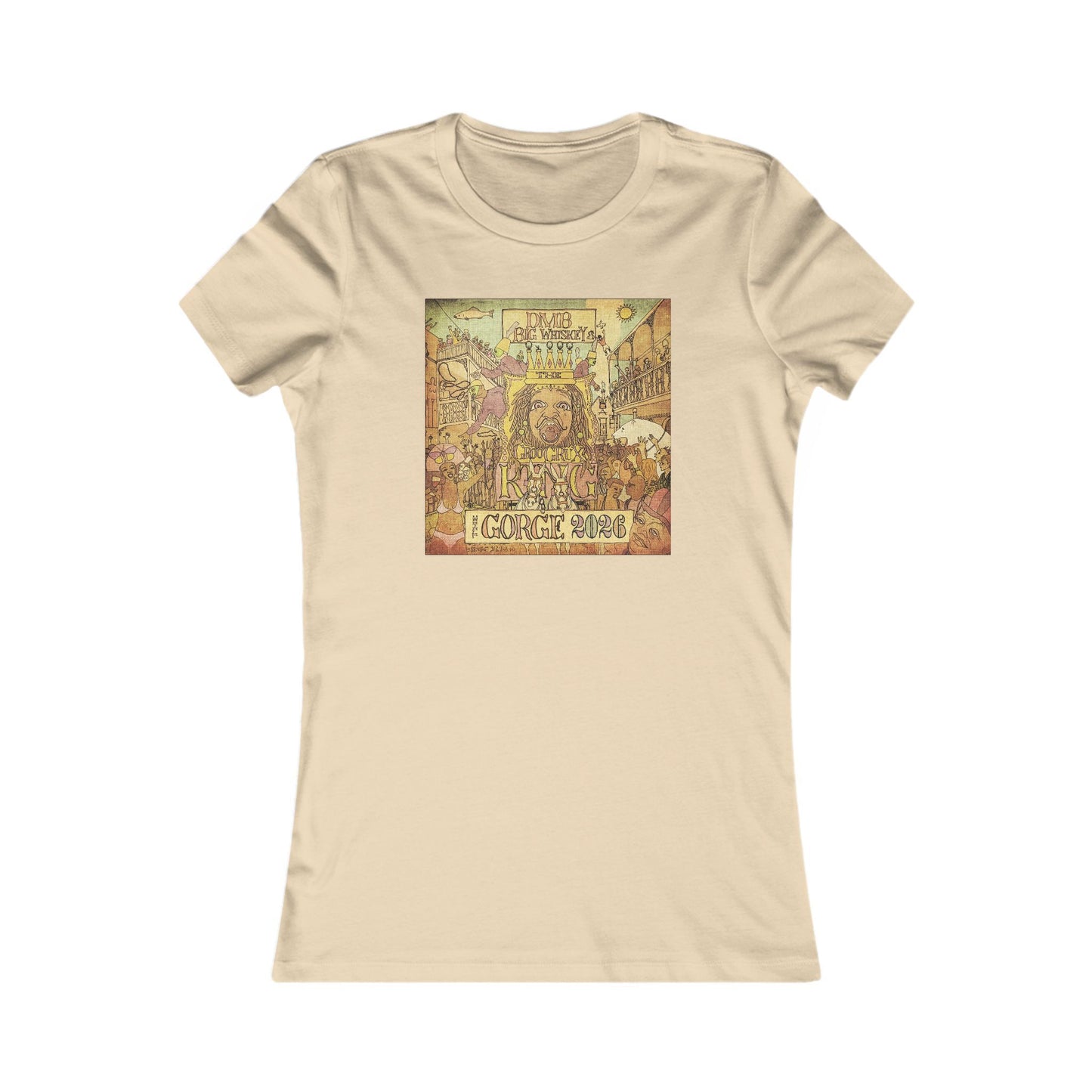New Gorge Album 2026 Woman's Cut Tee *With Set List