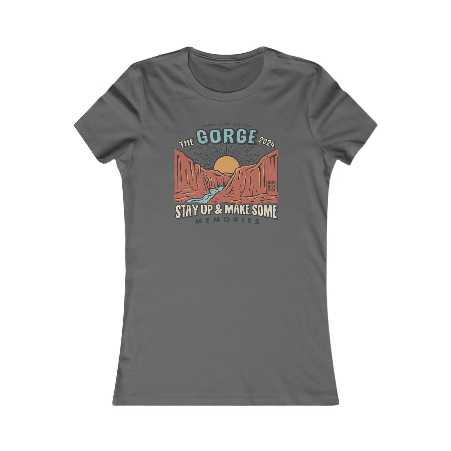 Labor Dave 2024 Women's Cut W/ Set List