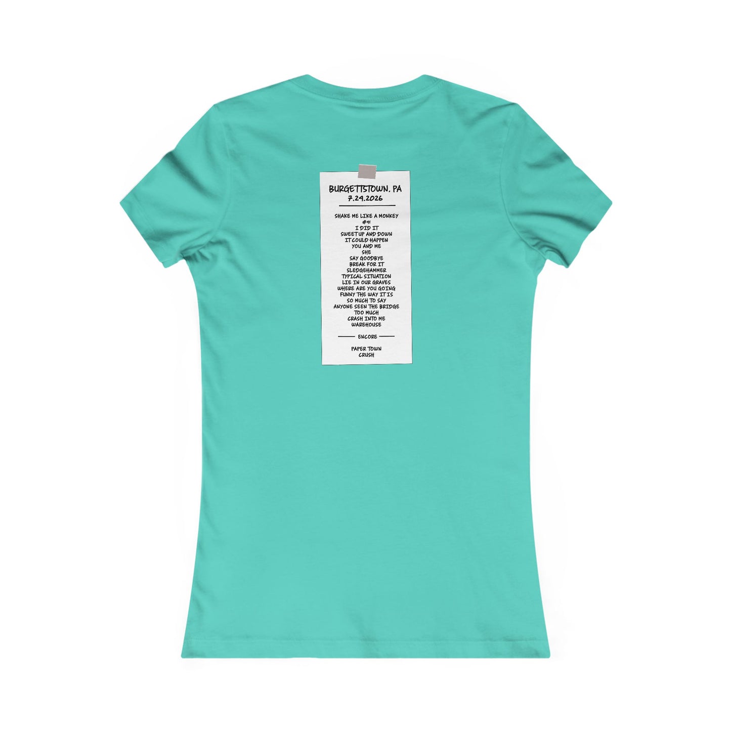 Star Lake 2026 Woman's Cut Tee *With Set List
