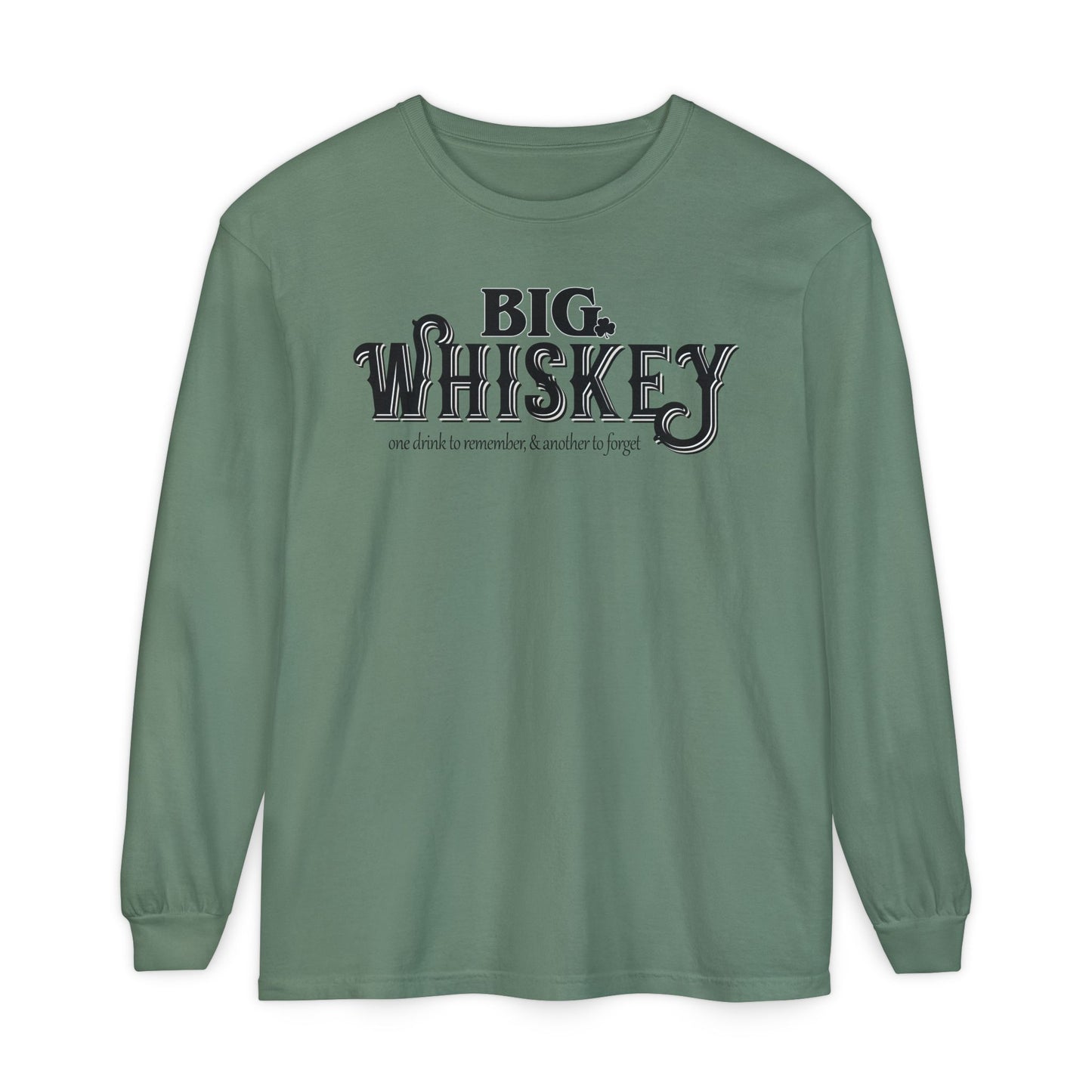 Big Whiskey Long Sleeve Tee