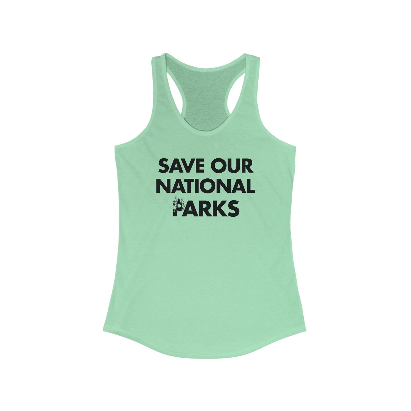 Save Our National Parks DEAD *front & back  Woman's Tank