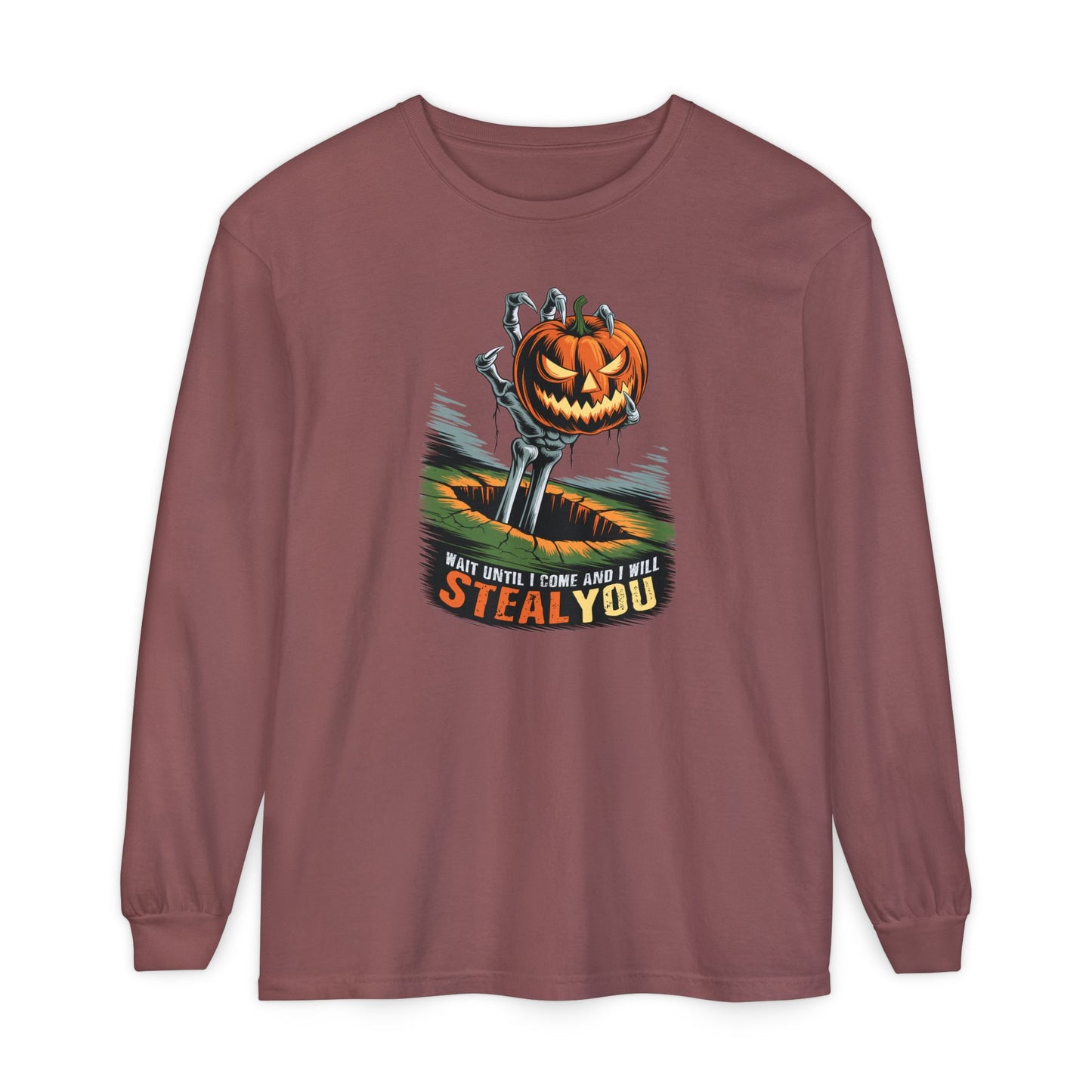 I Will Steal You Halloween Long Sleeve Tee