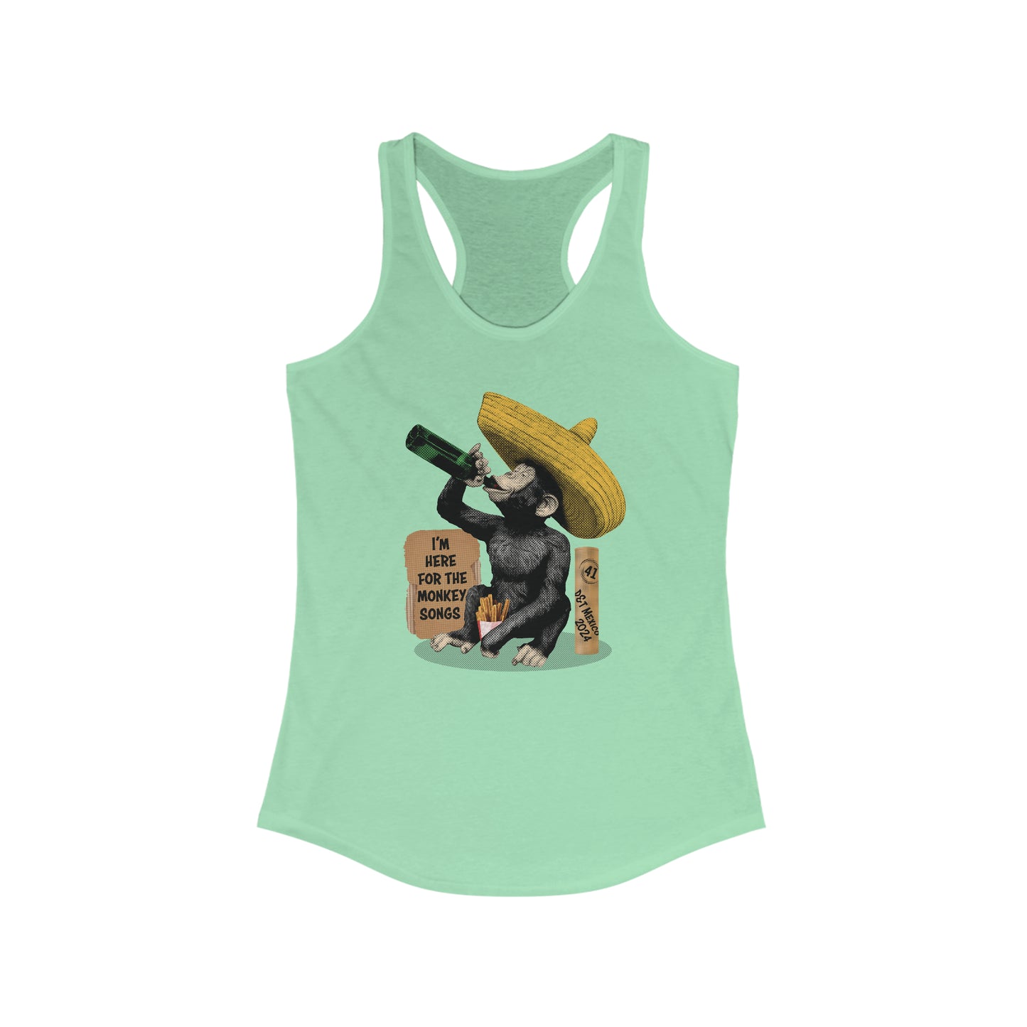 Monkey Songs Mexico 2024 Woman's Tank Top *WITH SETLIST