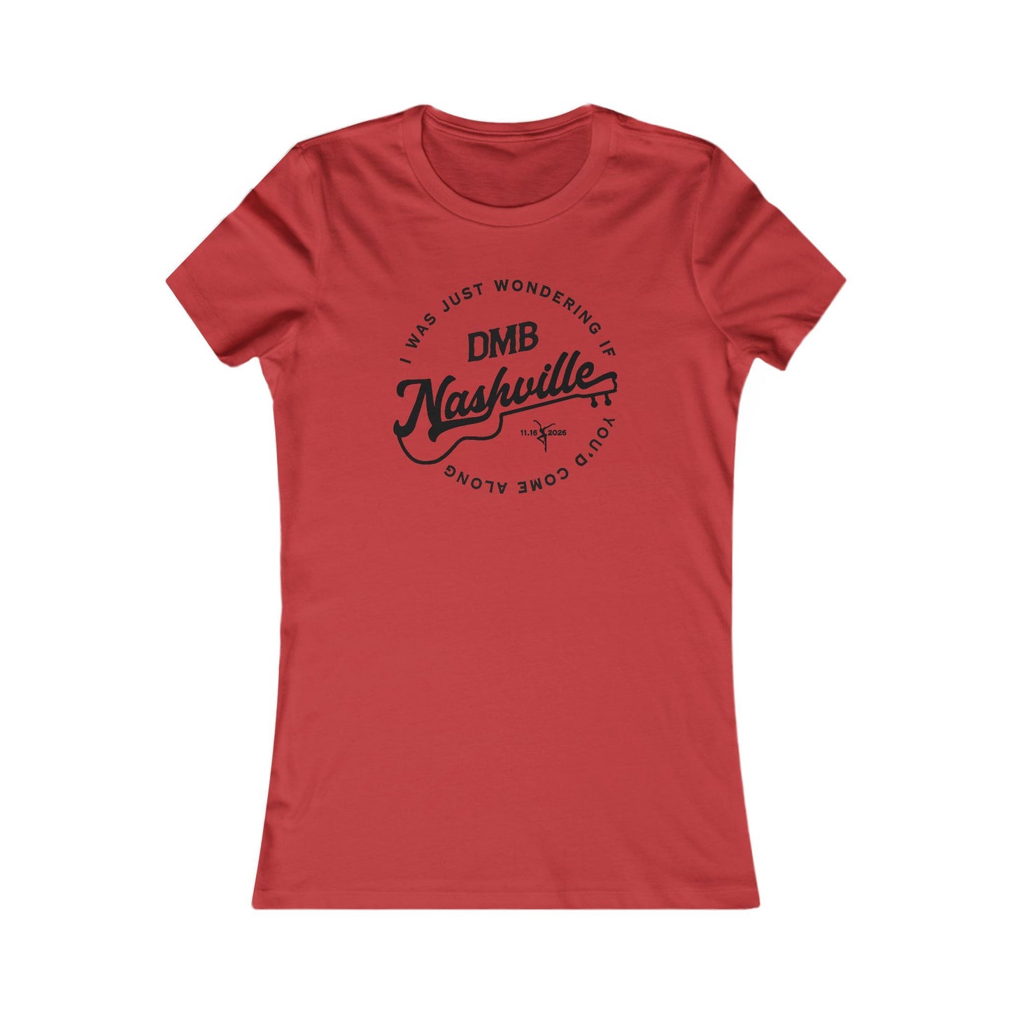 Nashville Fall Tour 2026 Woman's Cut Tee