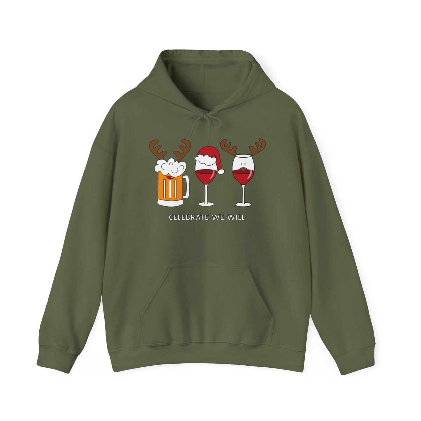 Celebrate With A Glass Hoodies