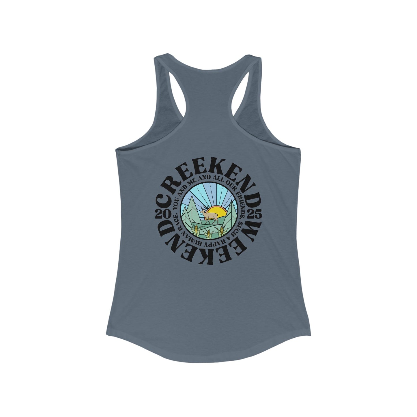 Freakin Creekend 2025 *With Back Print Woman's Tank