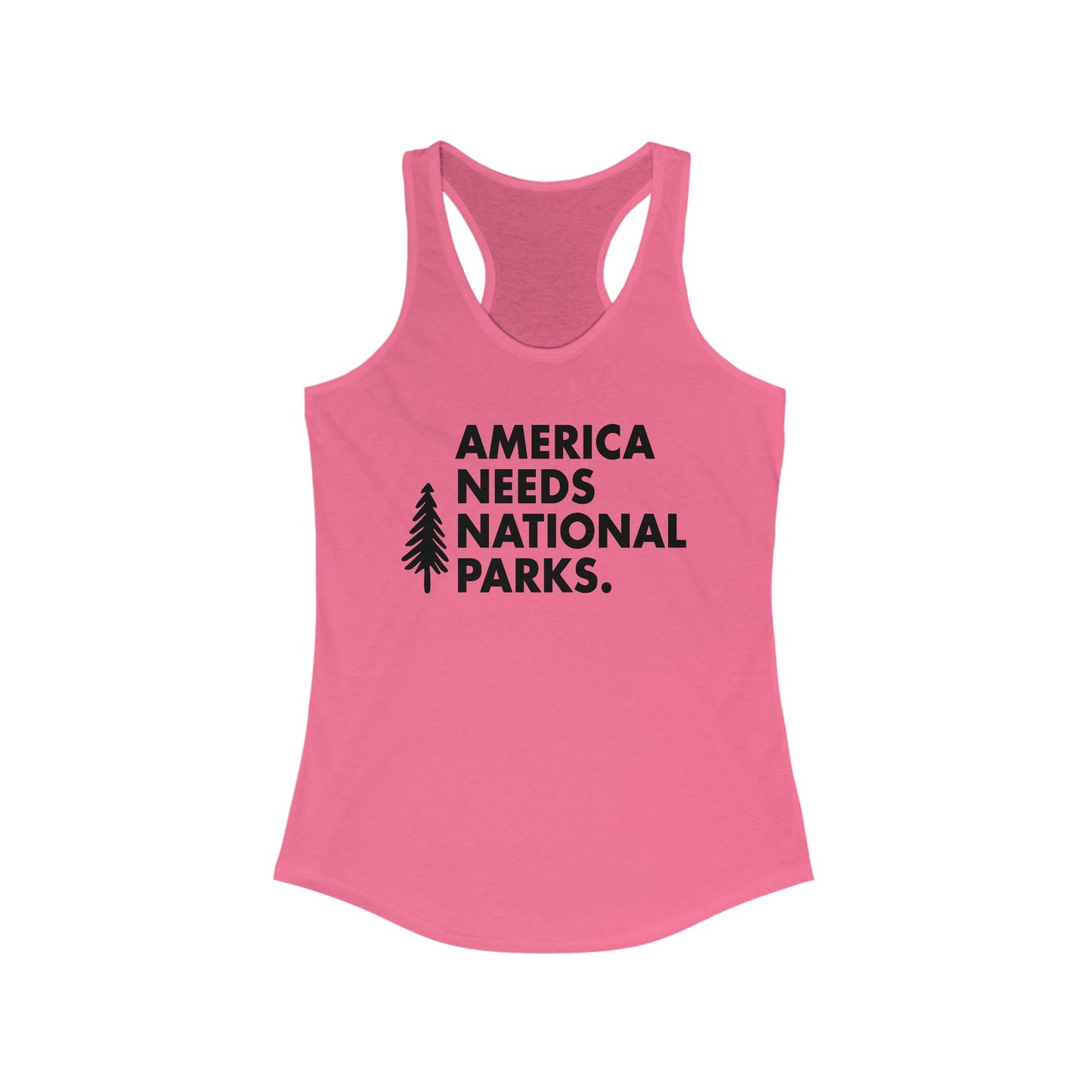 America Needs National Parks Woman's Tank