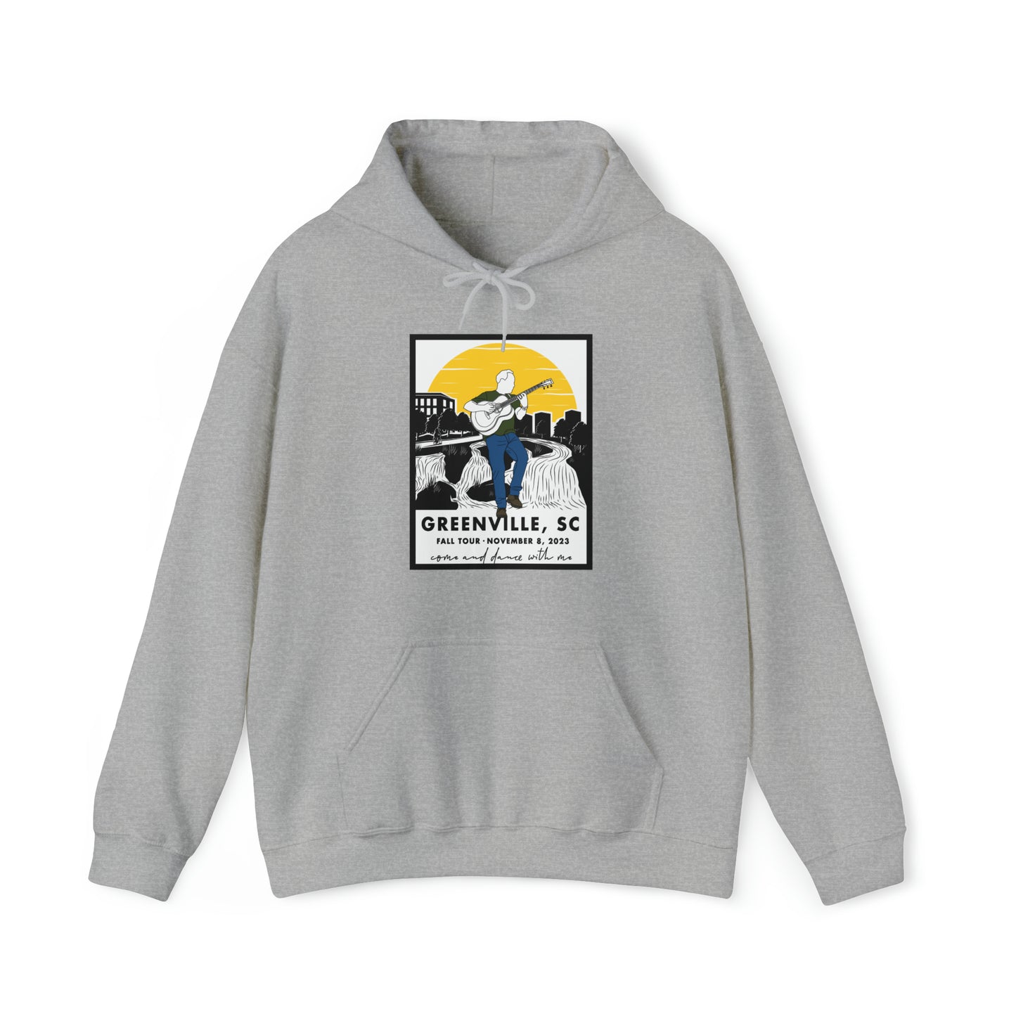 Greenville SC 2023 Hoodie w/set list