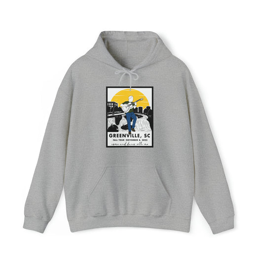 Greenville SC 2023 Hoodie w/set list