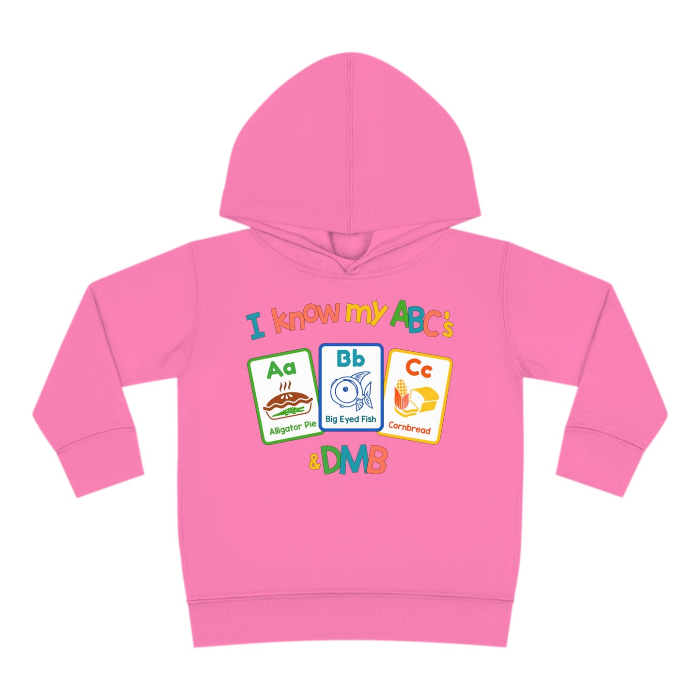 I Know My ABC's Toddler Hoodie