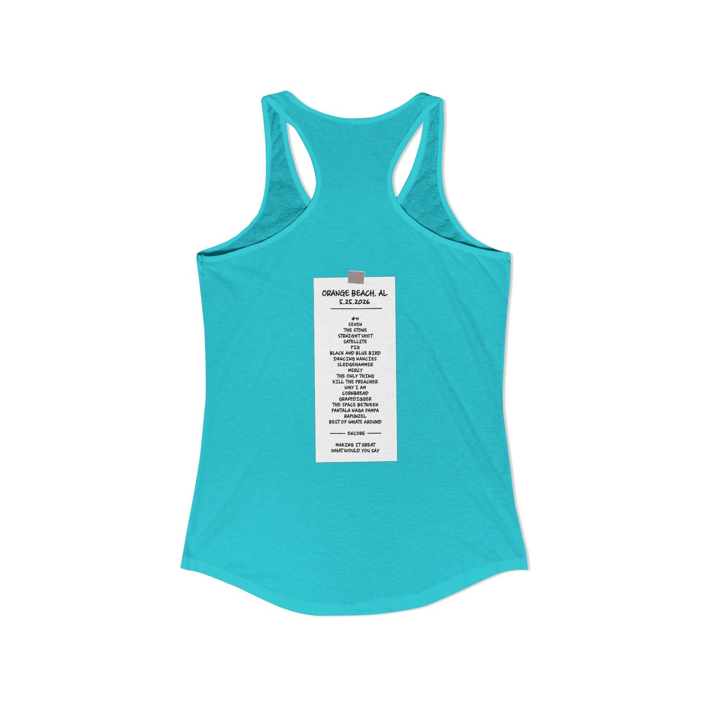 Orange Beach 2026 Woman's Tank *With Setlist