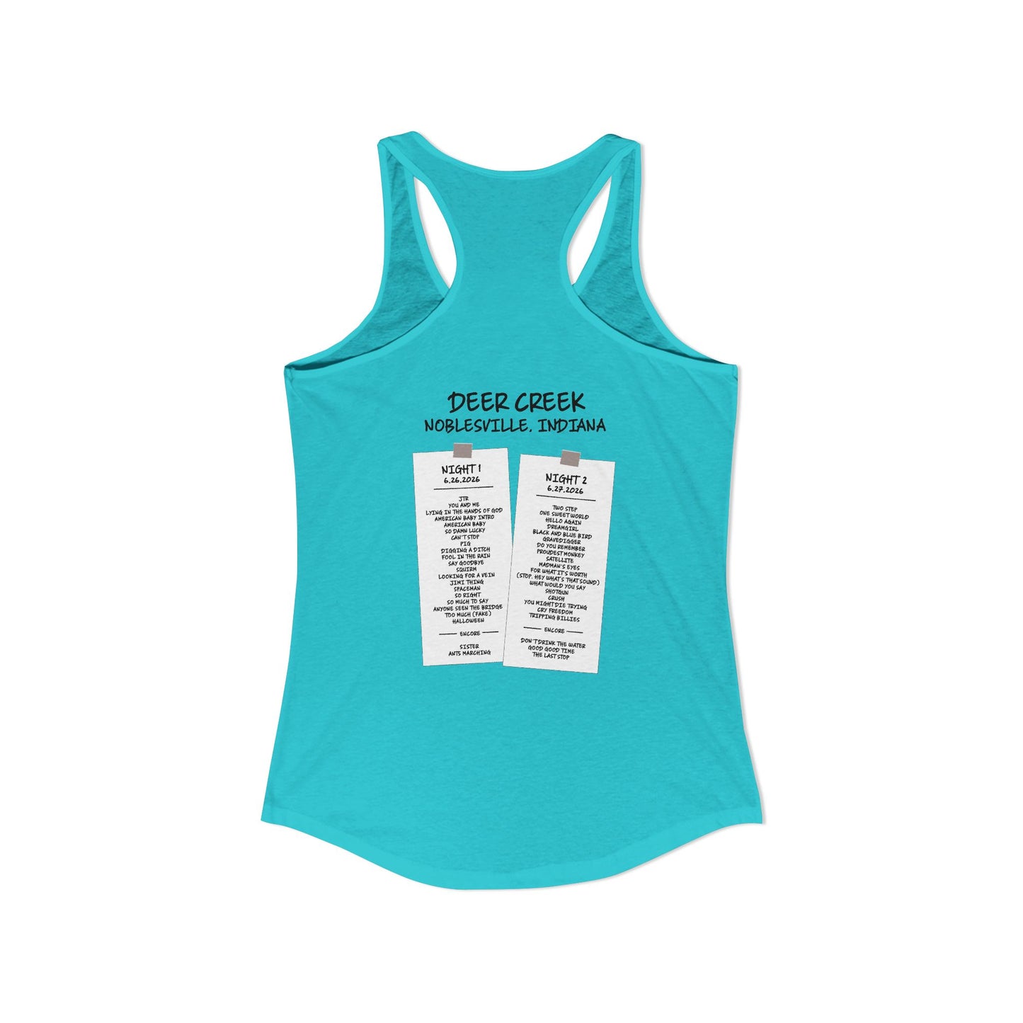 Creekend 2026 Woman's Tank *With Set List
