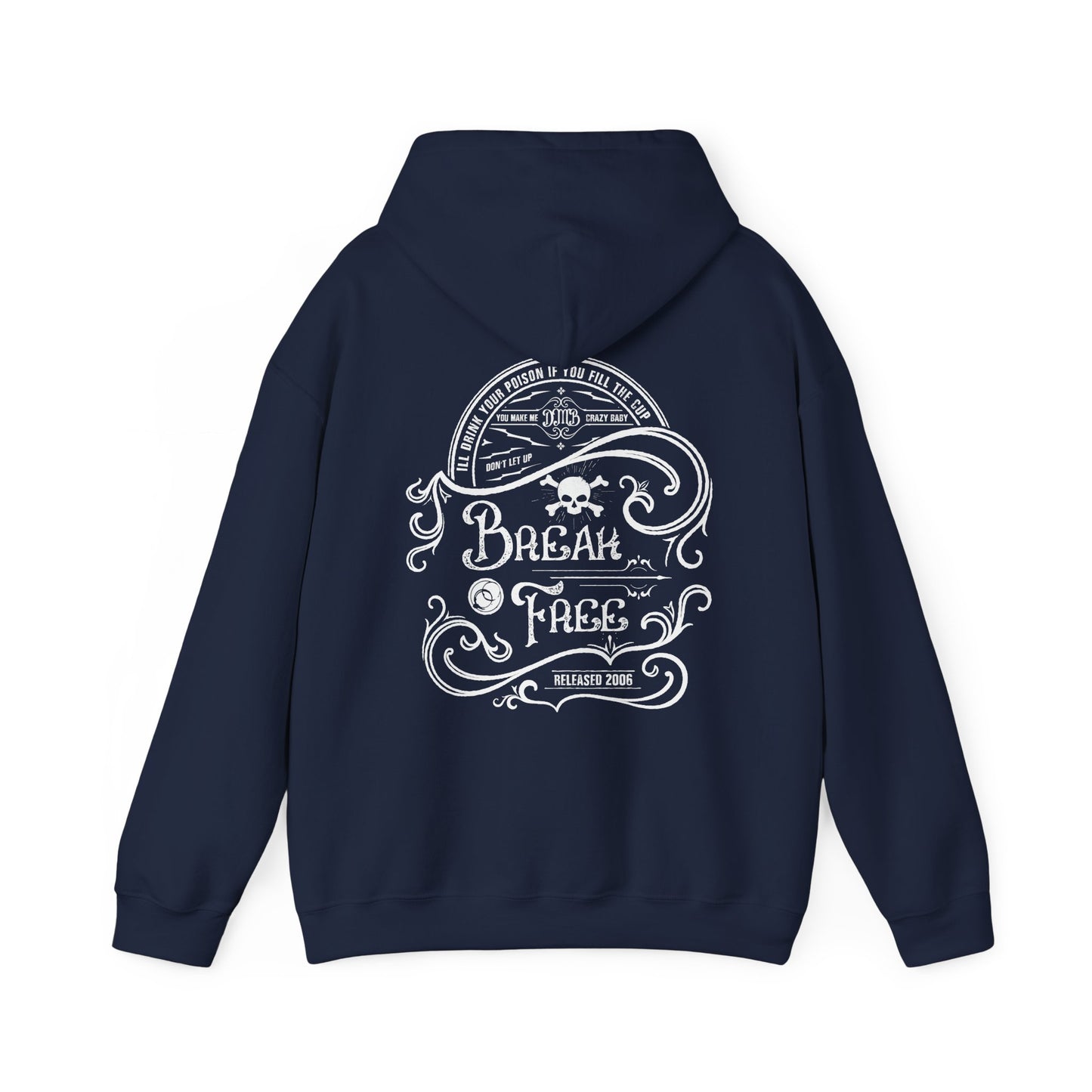 Break Free Label with back Hoodie