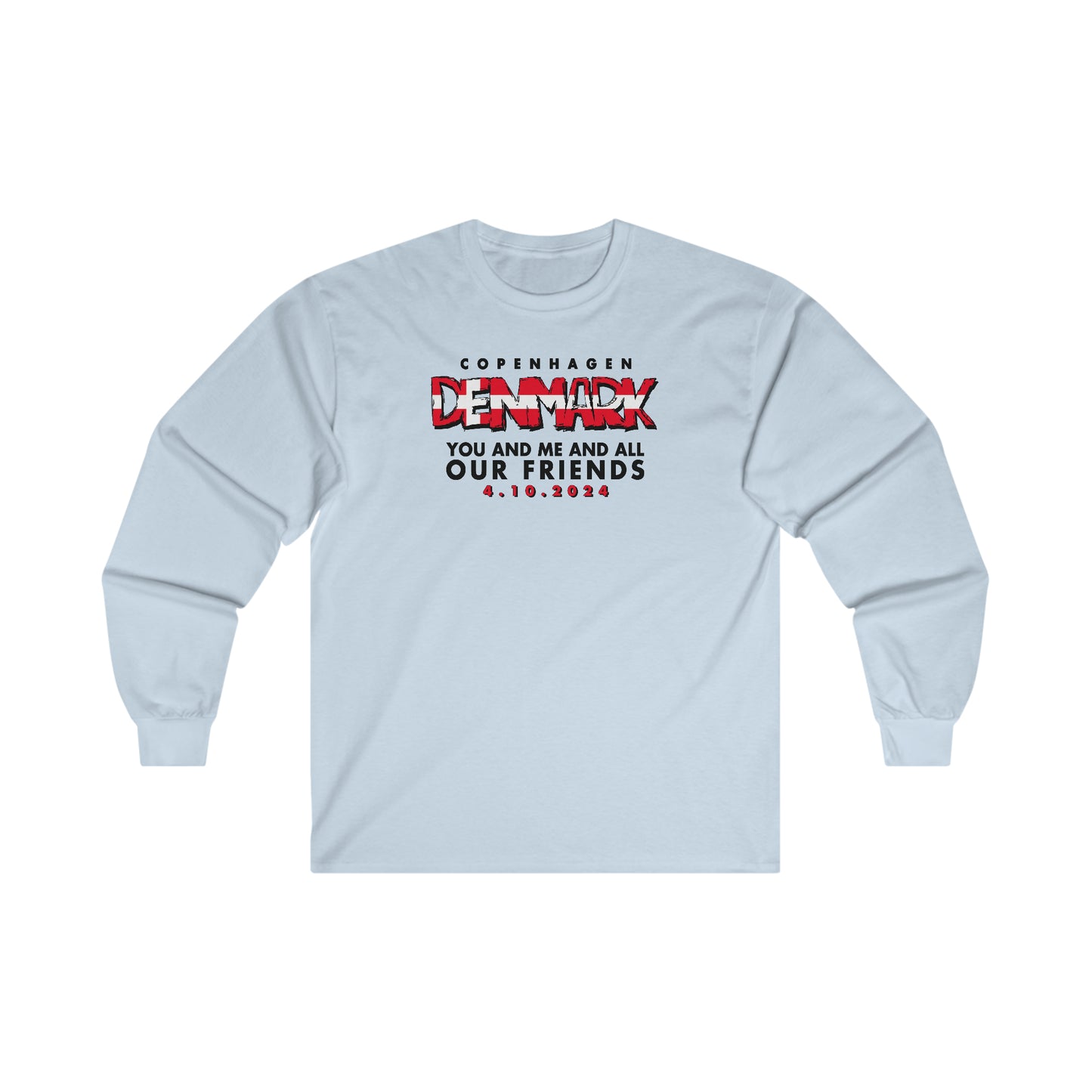 Denmark Europe 2024 Long Sleeve Tee *With Setlist
