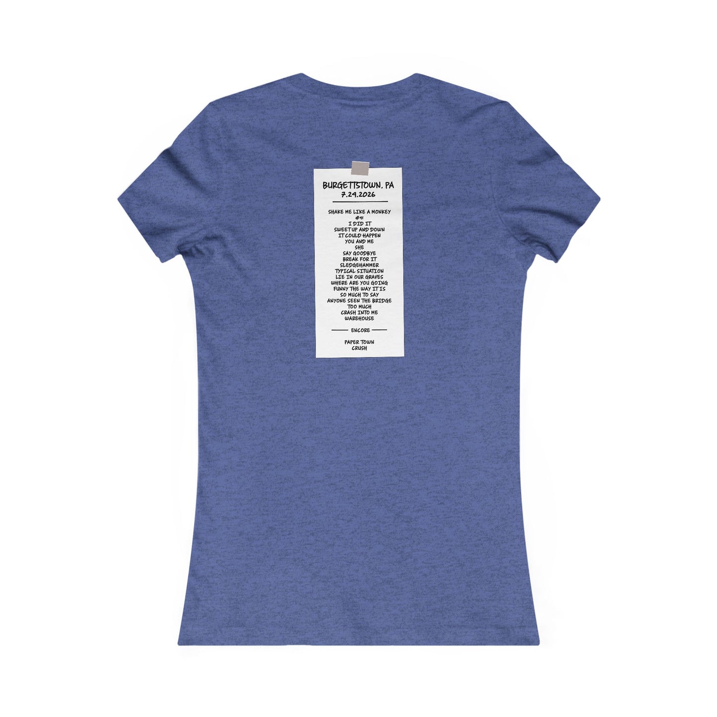 Star Lake 2026 Woman's Cut Tee *With Set List