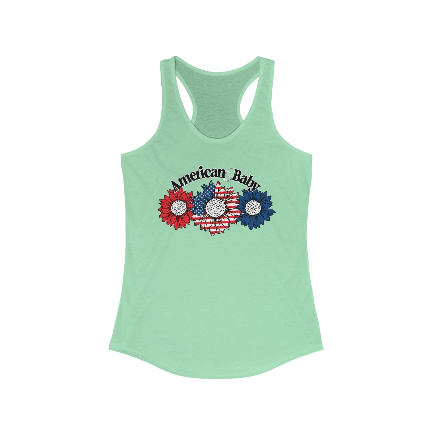 American Baby Sunflower Tank Top