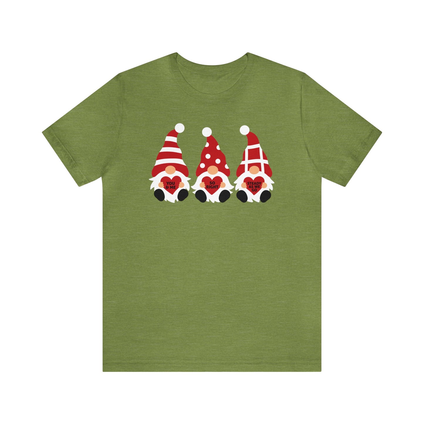 Valentine Gnomes Tee Woman's Cut Tee