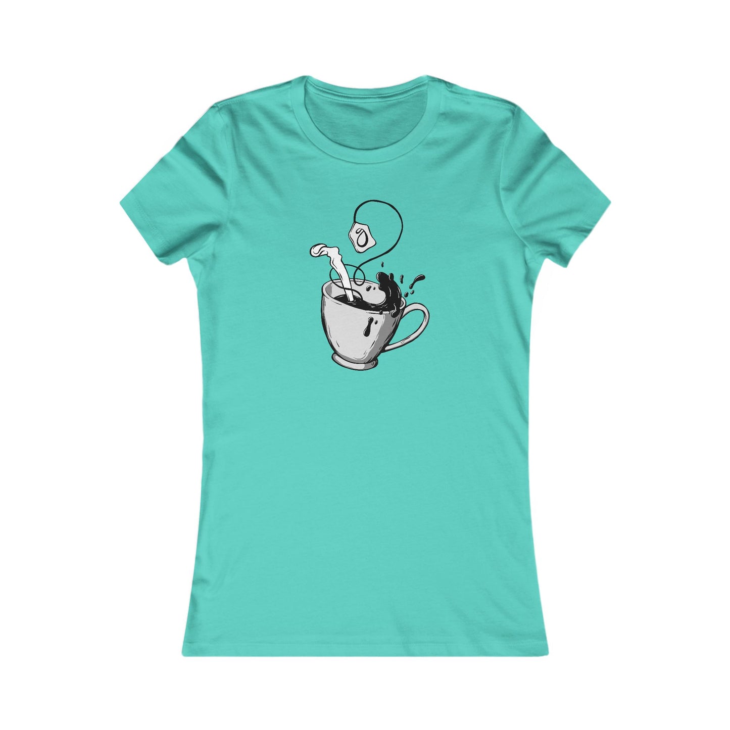Hot Tea Woman's Cut Tee