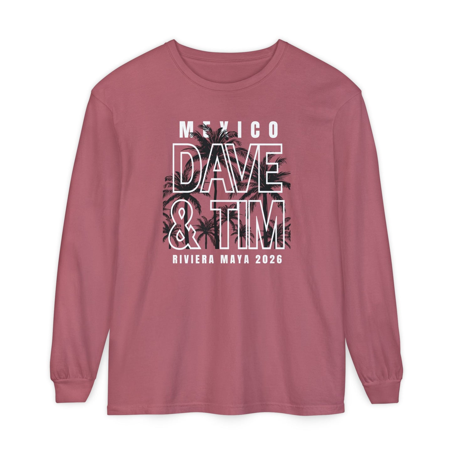 Mexico Palm Trees 2026 Long Sleeve Tee *With Set List