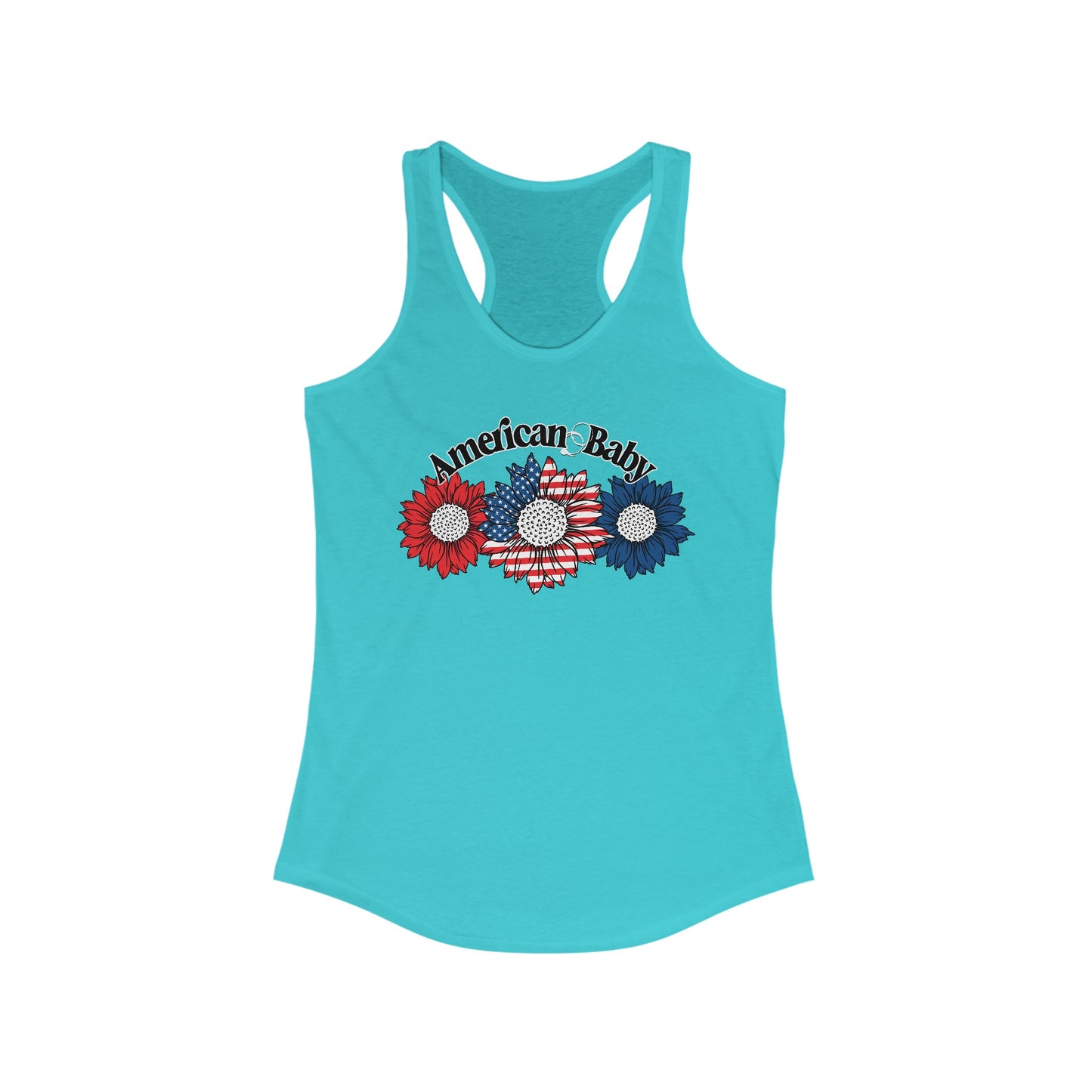American Baby Sunflower Tank Top