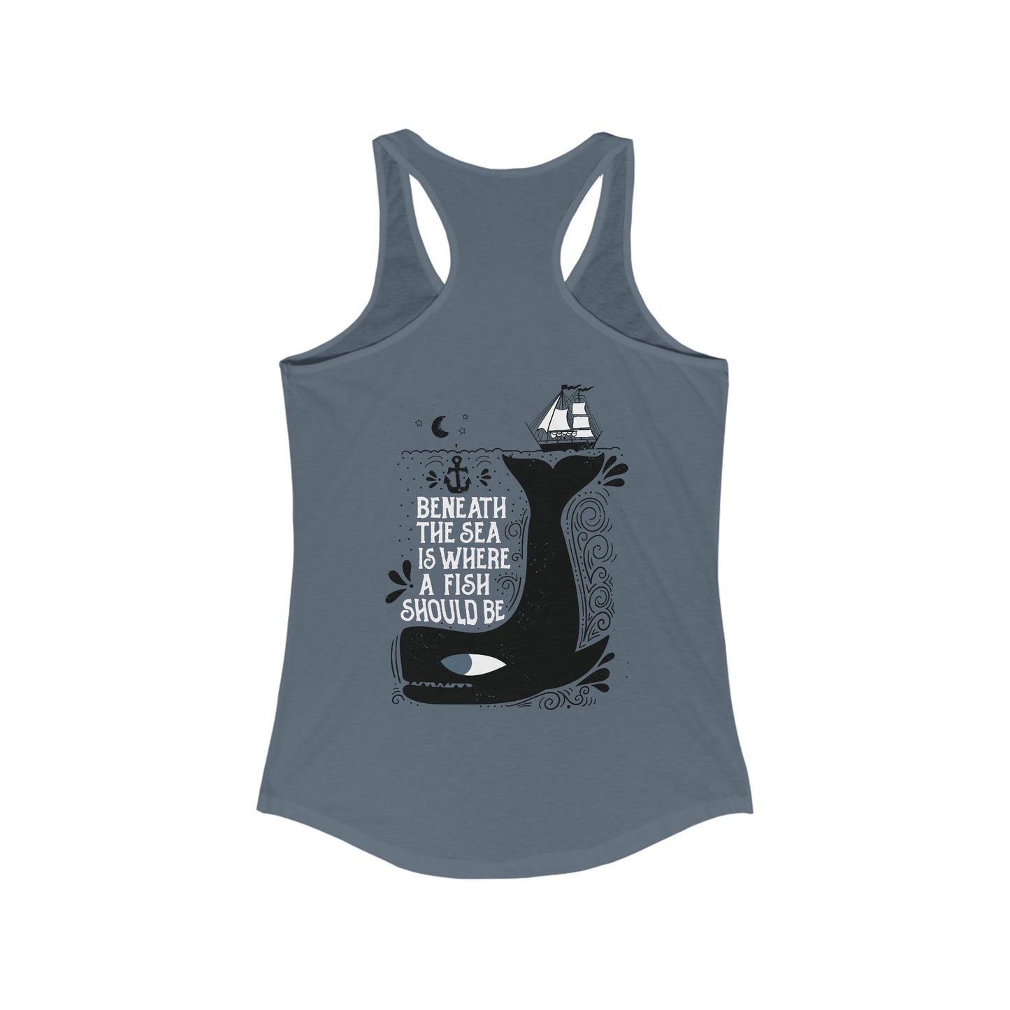 Beneath the Sea front & back Woman's Tank